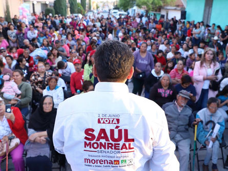 Fresnillo, comprometido para que Saúl sea Senador de la República