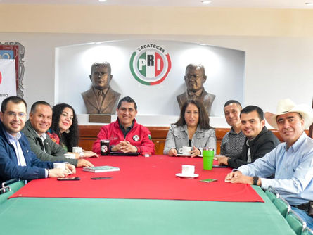 Respalda el PRI cambios en el grupo parlamentario de la Legislatura estatal