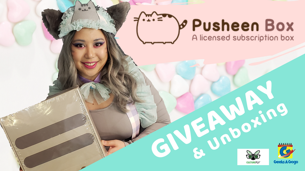 Geeks A Gogo Pusheen Box Giveaway