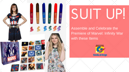 SUIT UP! Assemble and Celebrate the Premiere of Marvel: Infinity War with these Items