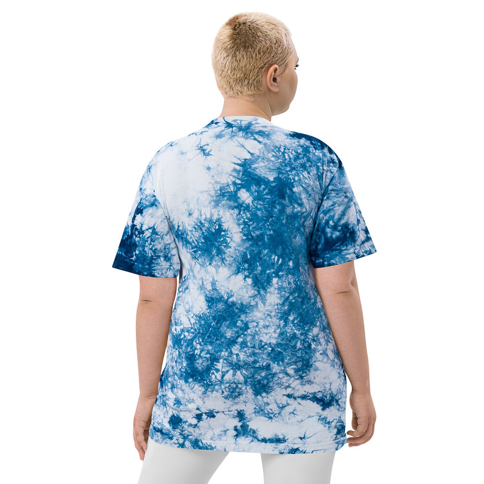 Miniatura: Oversized tie-dye t-shirt