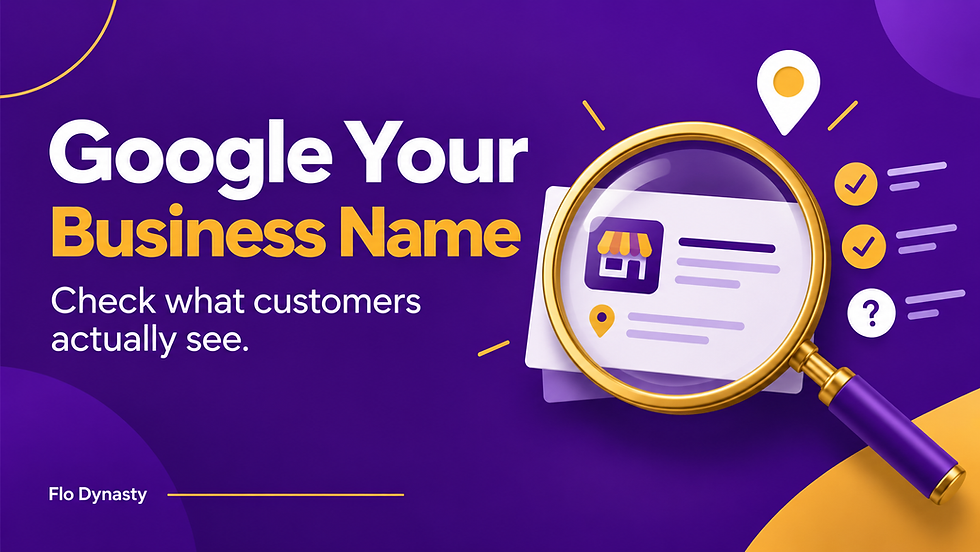 Google Your Business Name: What to Check When the Results Look Wrong