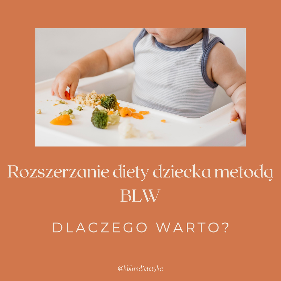 Rozszerzanie diety metodą BLW