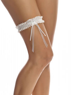 Beautiful Garter with Crystal by Bianco Evento (SB7)
