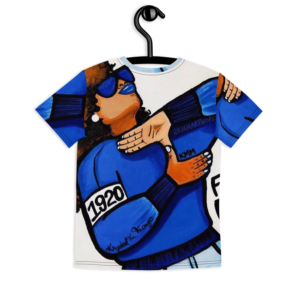 Thumbnail: Amicettes Youth crew neck t-shirt