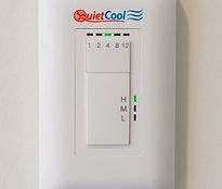 QuietCool attic fan remote control installation near me