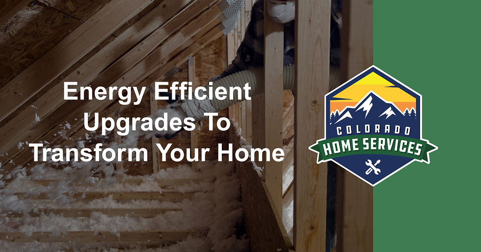 Attic insulation and air sealing blown in by Colorado Home Services in Denver