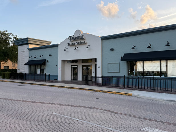 Exterior of Phenix Salon Suites, Where Eros Bodyworks Winter Park, FL is Located