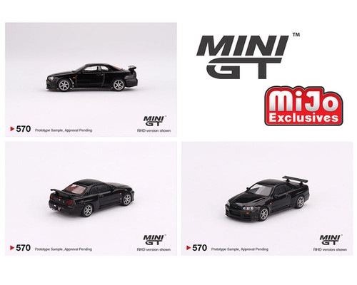 Mini GT Skyline GT-R (Black Pearl) | 2jds Diecast & Merch