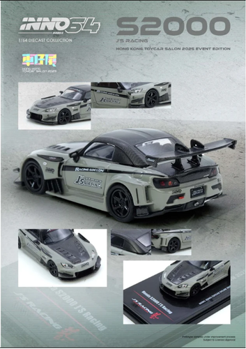 INNO64 1/64 Honda S2000 J'S Racing Hong Kong ToyCar Salon