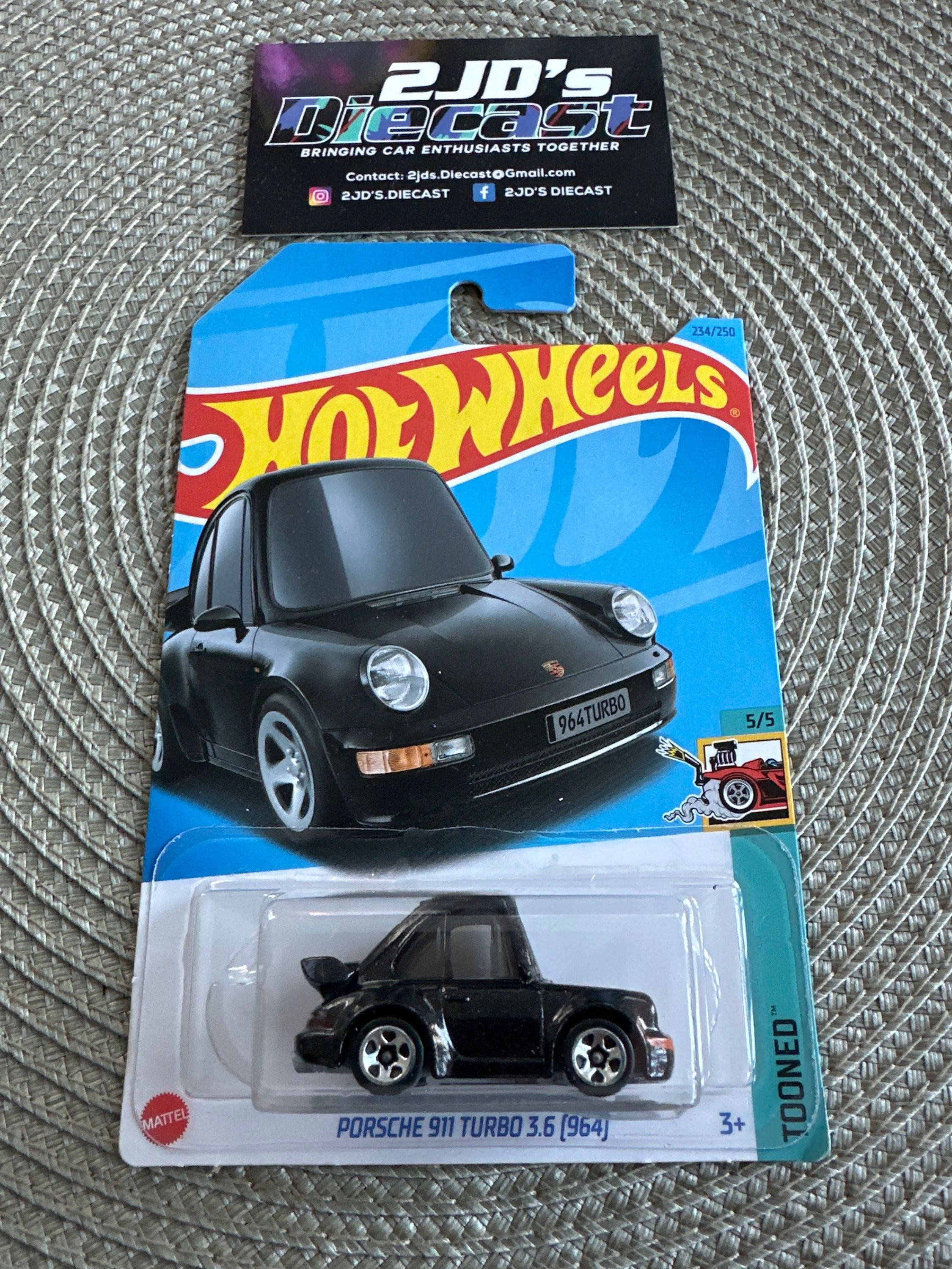 Hotwheels Porsche 911 tubro 3.6 (964)