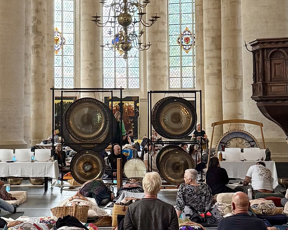 Sound Bath in Sint Jacobskerk, Vlissingen