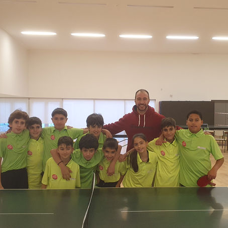 Os alunos da EB Dr. José Pereira Tavares destacam-se no Ténis de Mesa
