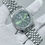 Thumbnail: CUSTOM SEIKO MOD ARABIC  WATCH NH35 - DARK GREEN