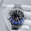 Thumbnail: CUSTOM SEIKO MOD BATMAN WATCH NH35 - BLACK AND BLUE BATMAN