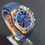 Thumbnail: CUSTOM SEIKO MOD CHRONOGRAPH WATCH - AZURE PULSE