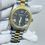 Thumbnail: CUSTOM SEIKO MOD ROMAN WATCH - GOLD AND BLACK