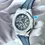 Thumbnail: CUSTOM SEIKO MOD SKELETON OAK SILVER WATCH - URBAN SKELETON APEX