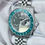 Thumbnail: CUSTOM SEIKO MOD ARABIC GREEN WATCH - ARABIC EMERALD EDGE