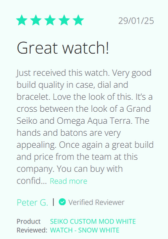 seiko mod reviews uk