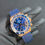 Thumbnail: CUSTOM SEIKO MOD CHRONOGRAPH WATCH - AZURE PULSE