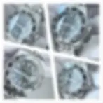 Thumbnail: CUSTOM SEIKO MOD WATCH GREY / BLACK - BRUCE WAYNE