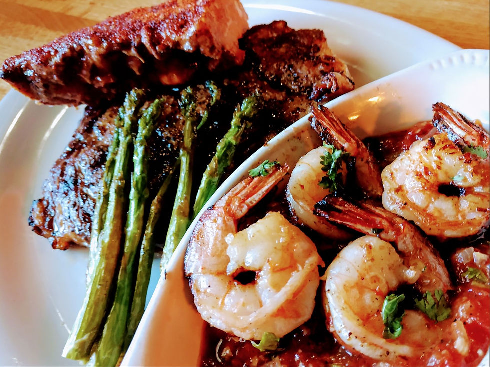 Eddie Joe's chicken and shrimp