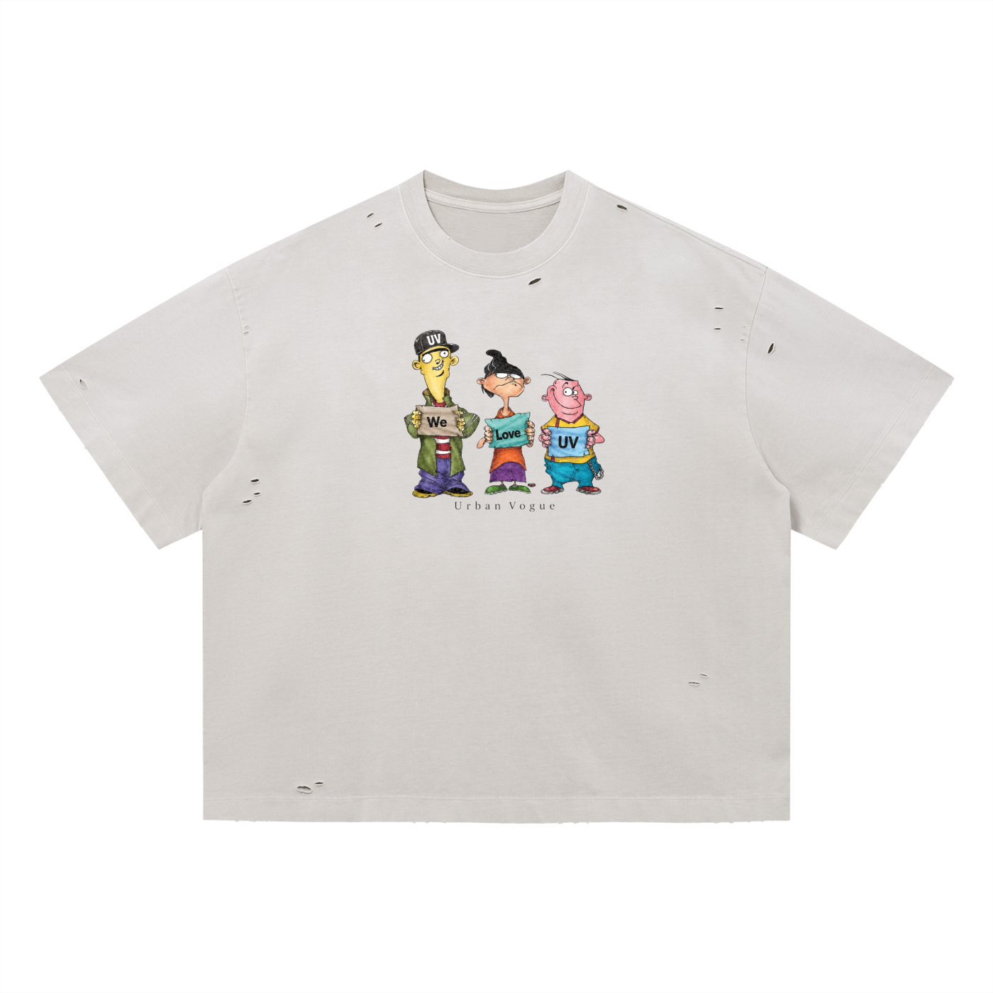 Vintage EE&E Distressed Oversized T-Shirt
