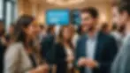 Networking opportunities at a study abroad event