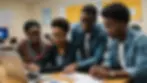 Students collaborating