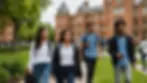 International Students Exploring Campus