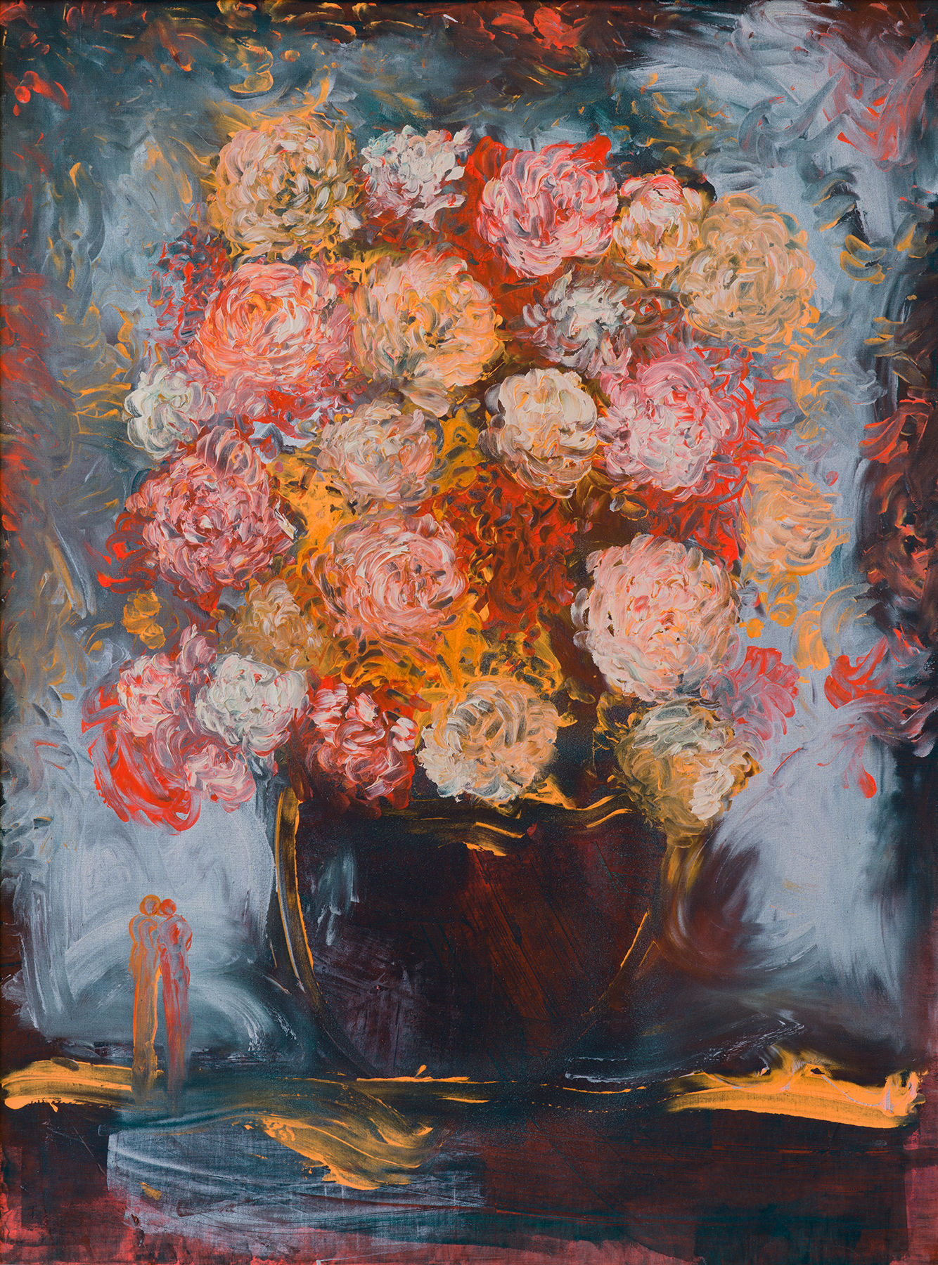 Chysanthemums in Fire