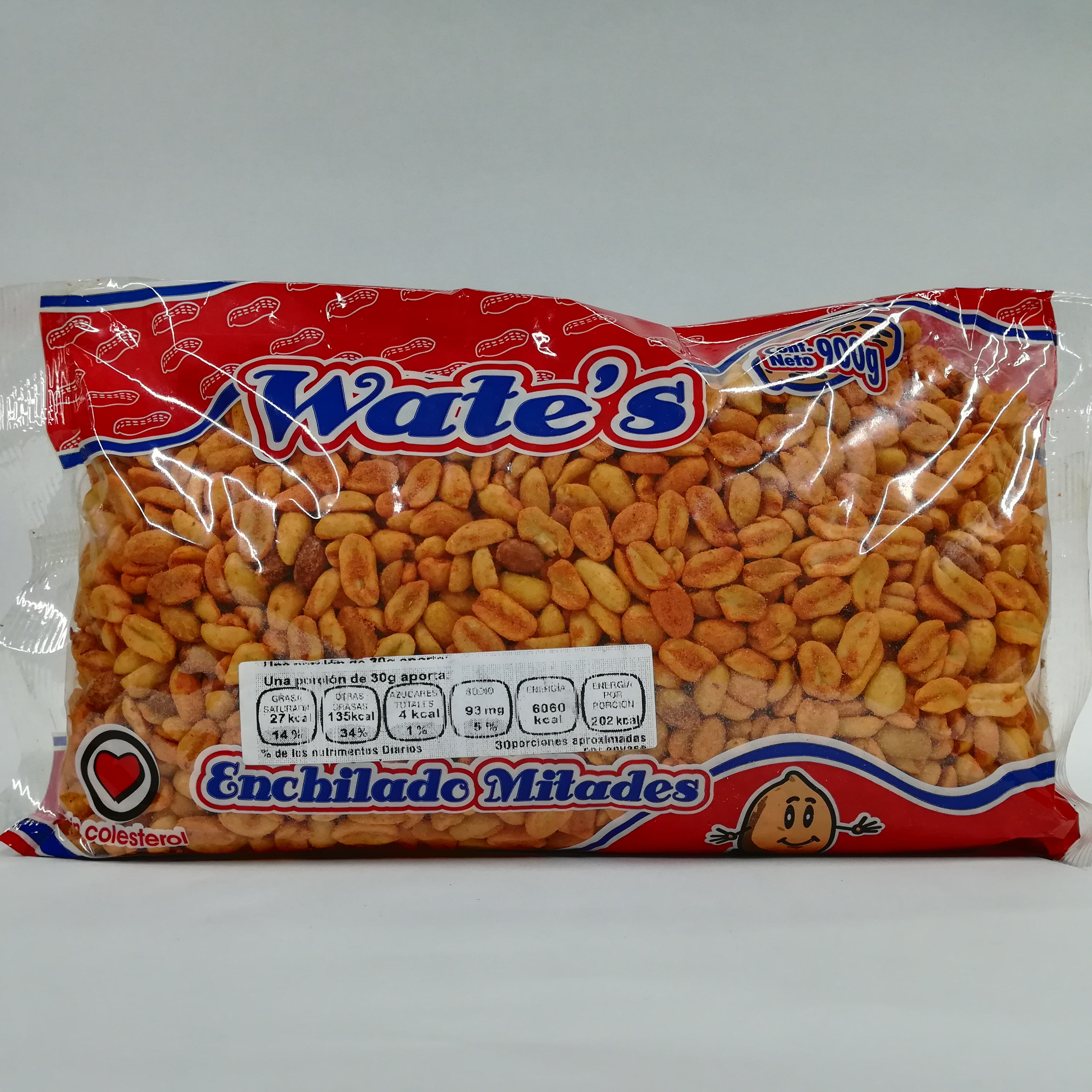 CACAHUATE MITADES ENCHILADO