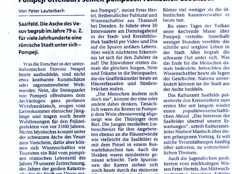 Wahlkampf in Pompeji vor 2000 Jahren