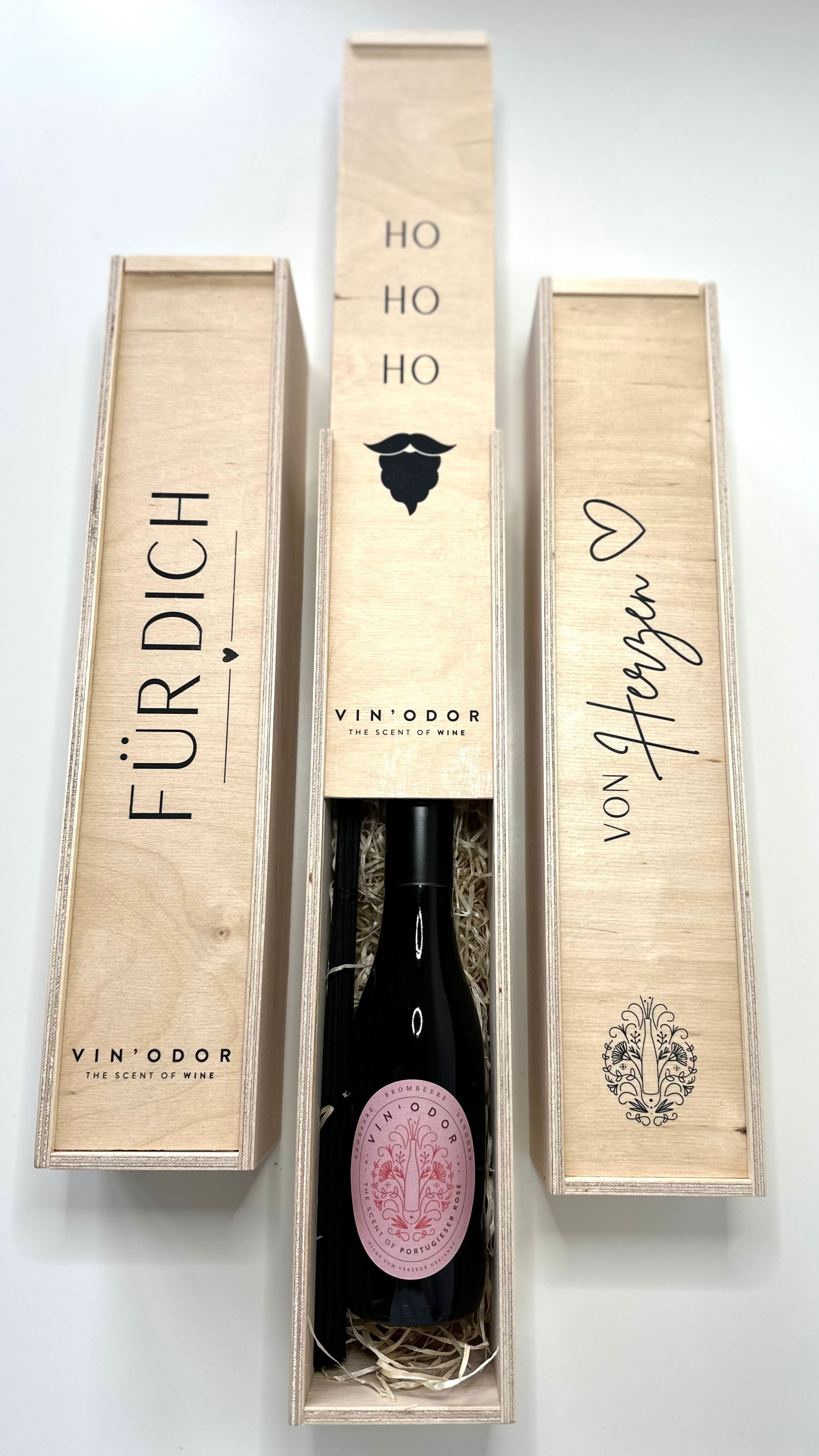 Raumduft in Weinkiste