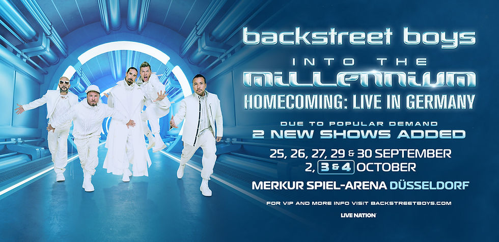 BSB, Into The Millennium: plano, precios y paquetes VIPs