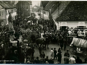 Blochziehen im Fasching