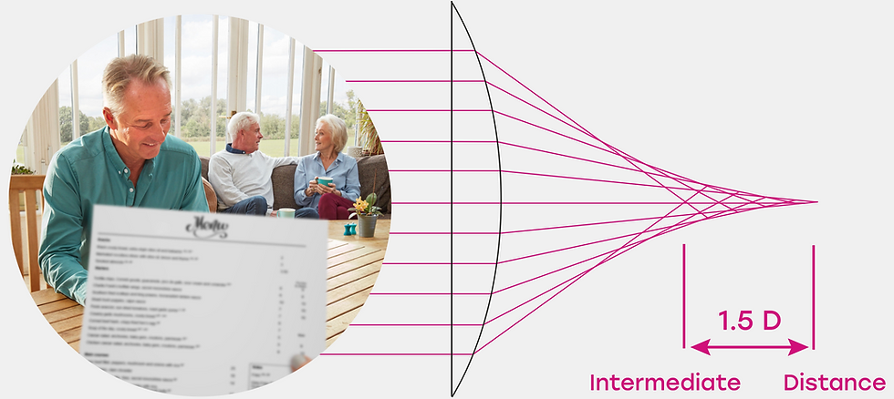 Rayner EMV range of vision