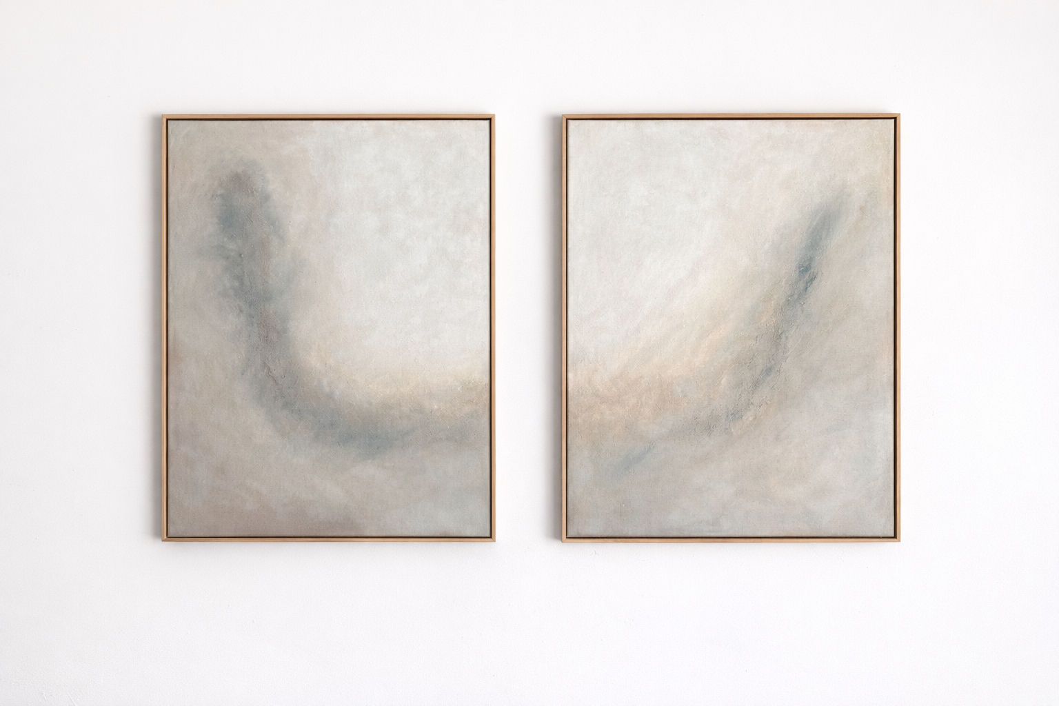 Díptico Textil Bruma Serena 80 x 100 cm (cada pieza)