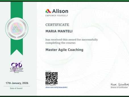 Agile Coaching Certificate