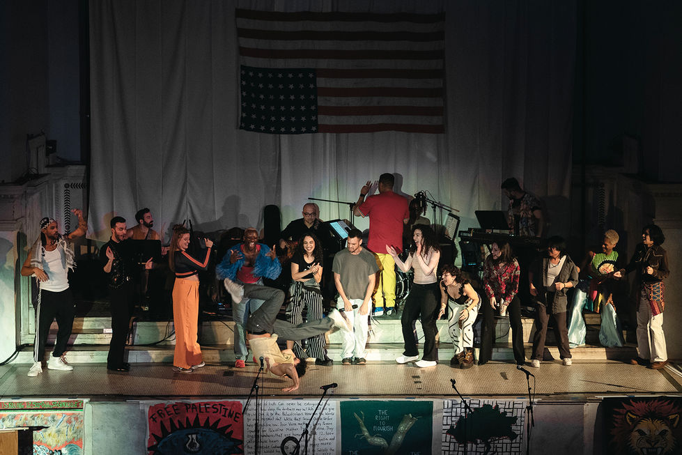 HAIR NOW, directed by Marc David Wright. Photo by Kevin McGann.