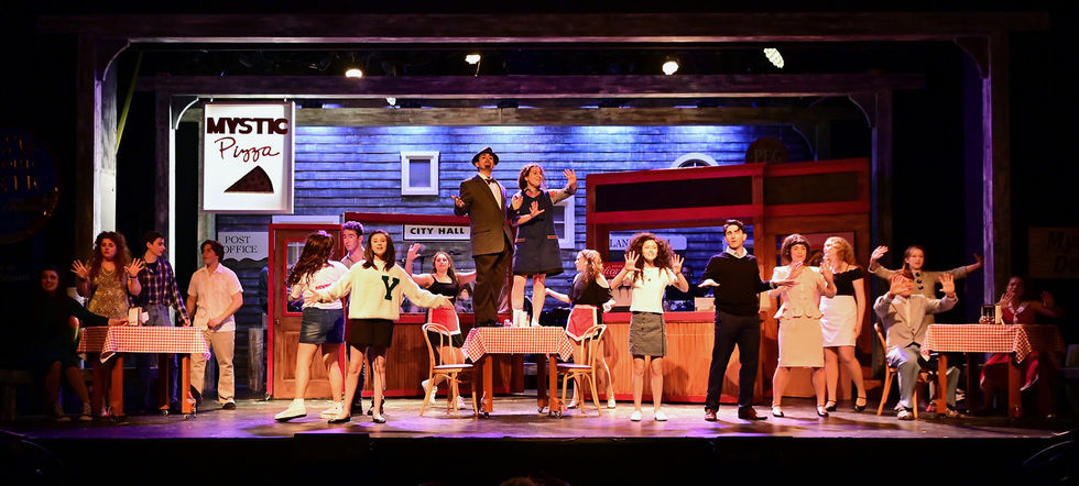 Mystic Pizza The Musical, directed by Marc David Wright. Photo by Joanie Troast