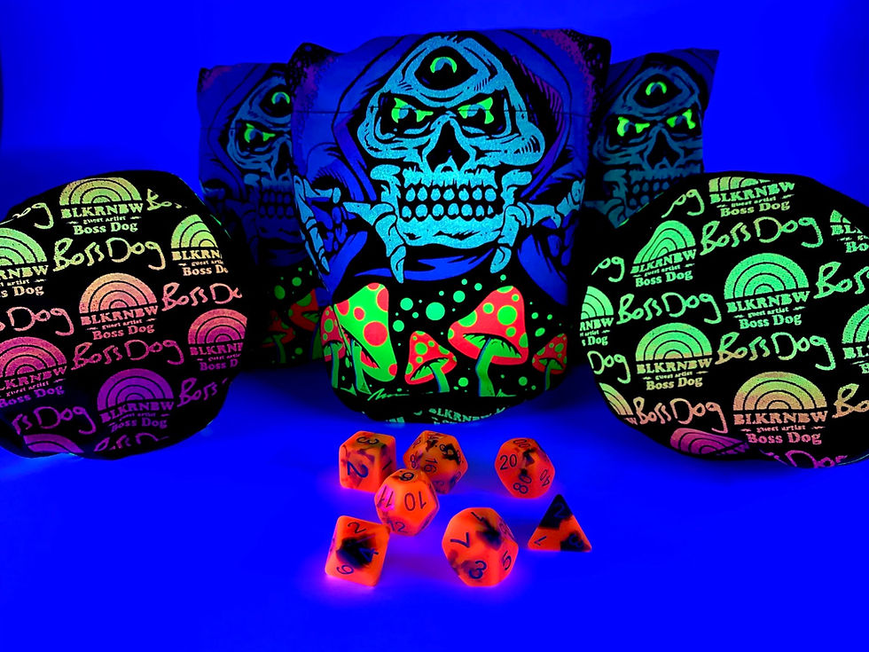 Thumbnail: Boss Dog: Dice bag kit