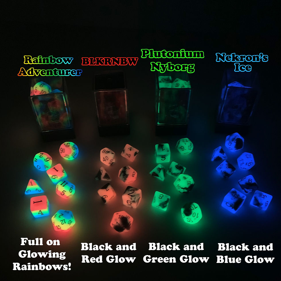 Thumbnail: Holigoil Golden Skull dice bag