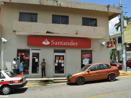 Tihuatlan: CONTINUA CERRADO EL ÚNICO BANCO EN TIHUATLÁN"