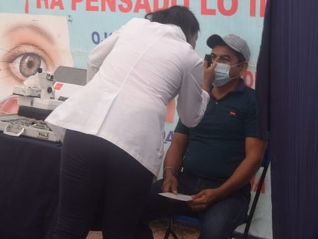 Tihuatlan: "EN AUMENTO PROBLEMAS VISUALES SOBRE TODO EN JÓVENES Y ADULTOS MAYORES EN TIHUATLÁN"