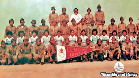 Tihuatlan en el Tiempo: ESCUELA SECUNDARIA CUAHUTEMOC