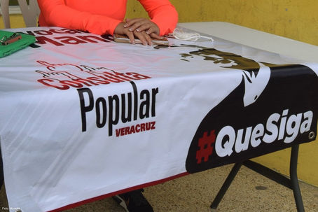 Tihuatlan: "INSTALAN MESA PARA CONSULTA POPULAR JUNTO AL PALACIO MUNICIPAL EN TIHUATLÁN"