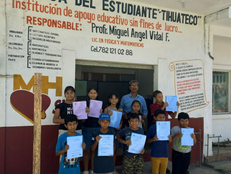 Tihuatlán: "CASA DEL ESTUDIANTE VIGENTE EN TIHUATLÁN"