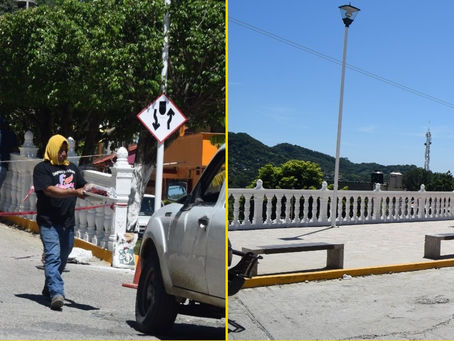 Tihuatlan: "ALISTAN INAUGURACIÓN DE PLAZOLETA DE LA VACA EN TIHUATLÁN"